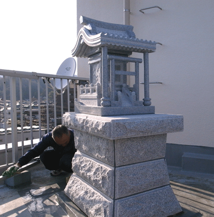 石　置物　稲荷　石宮 楽天市場】稲荷 宮 石の通販
